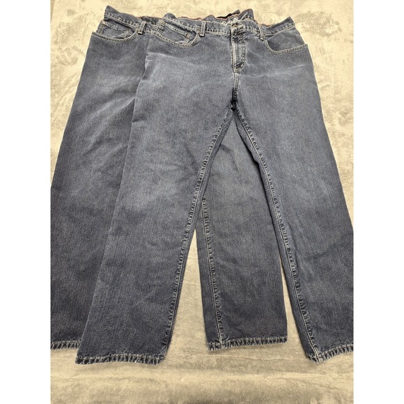 Eddie Bauer Other - Eddie Bauer Jeans Men Insulated 42x34 R929 Relaxed Fit‎ Specially Dyed (sku#18)